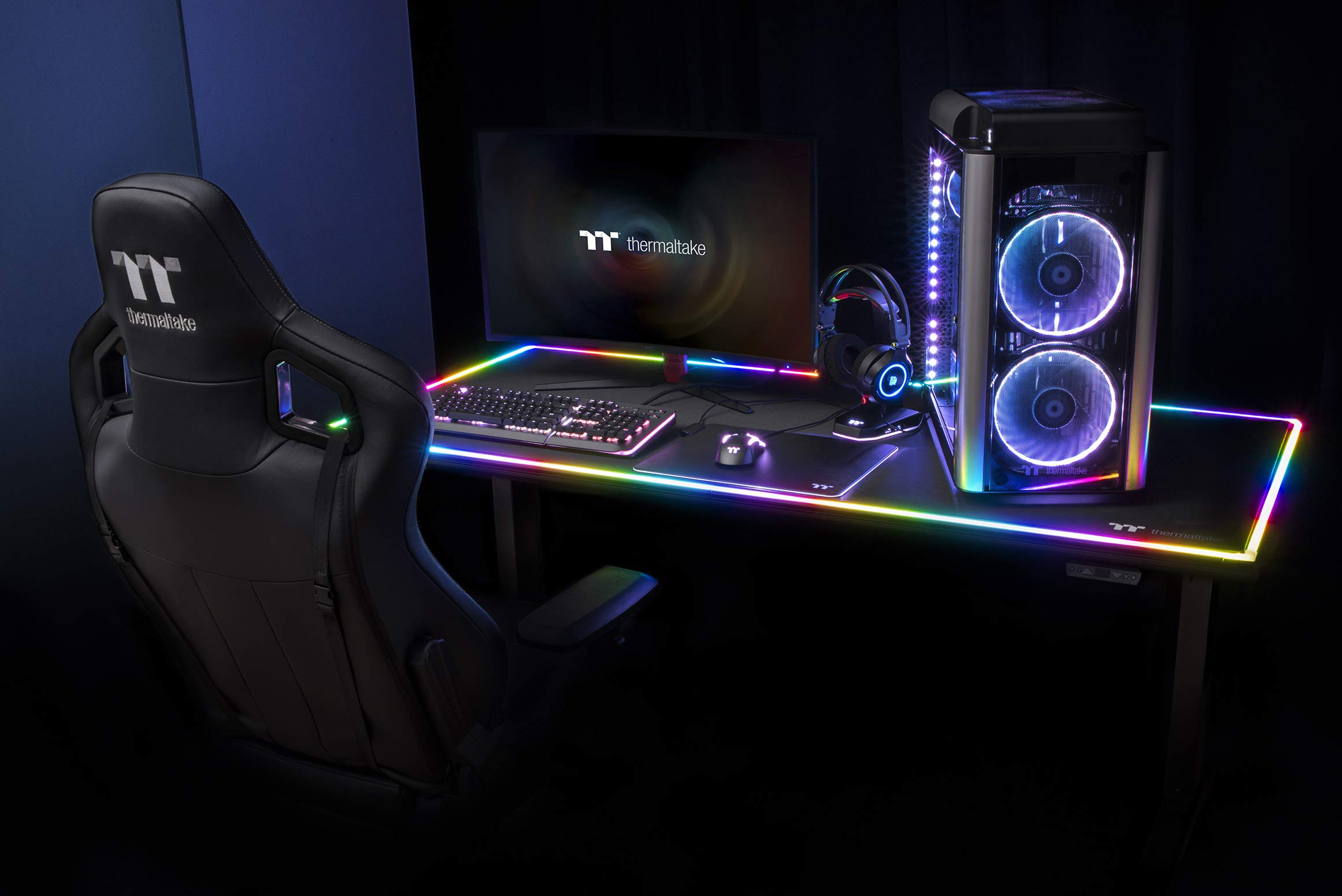 thermaltake-level-20-rgb-battlestation-gaming-schreibtisch-elektrisch-h-henverst image 2
