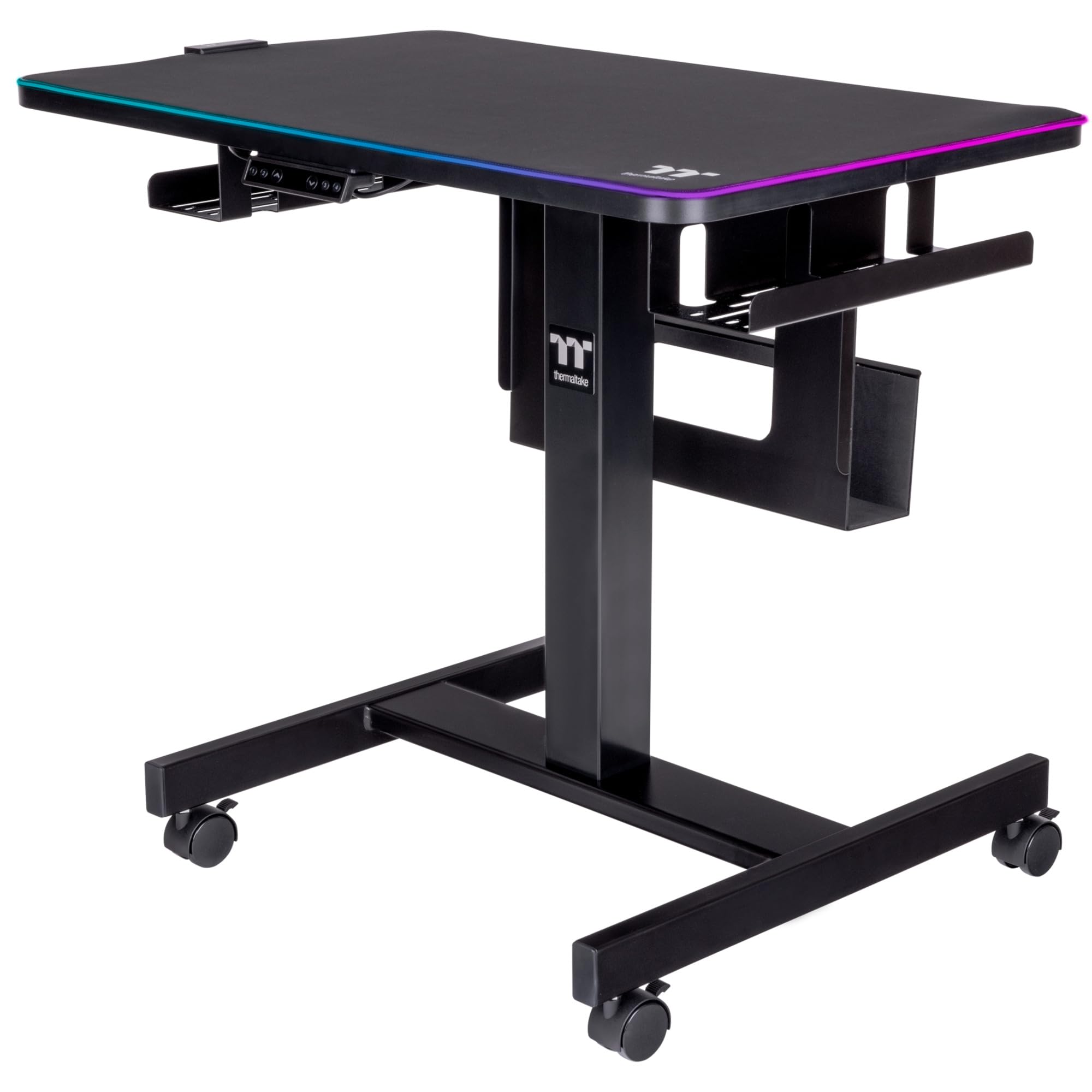 thermaltake-cycledesk-100-smart-gaming-desk-h-henverstellbarer-schreibtisch image 1