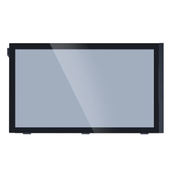 lian-li-a3-2x-left-side-glass-panel-f-r-a3-m-atx-tempered-glass-seitenteil-schwa image 1