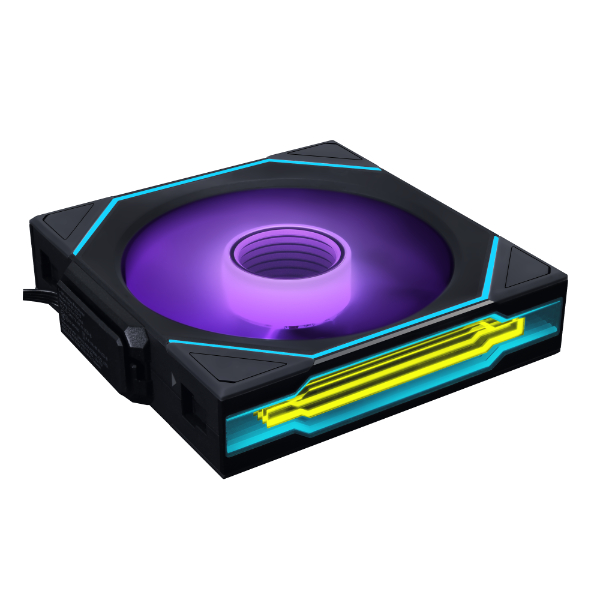 lian-li-uni-fan-sl-inf-wireless-rgb-l-fter-infinity-mirror-l-wireless-sync image 1