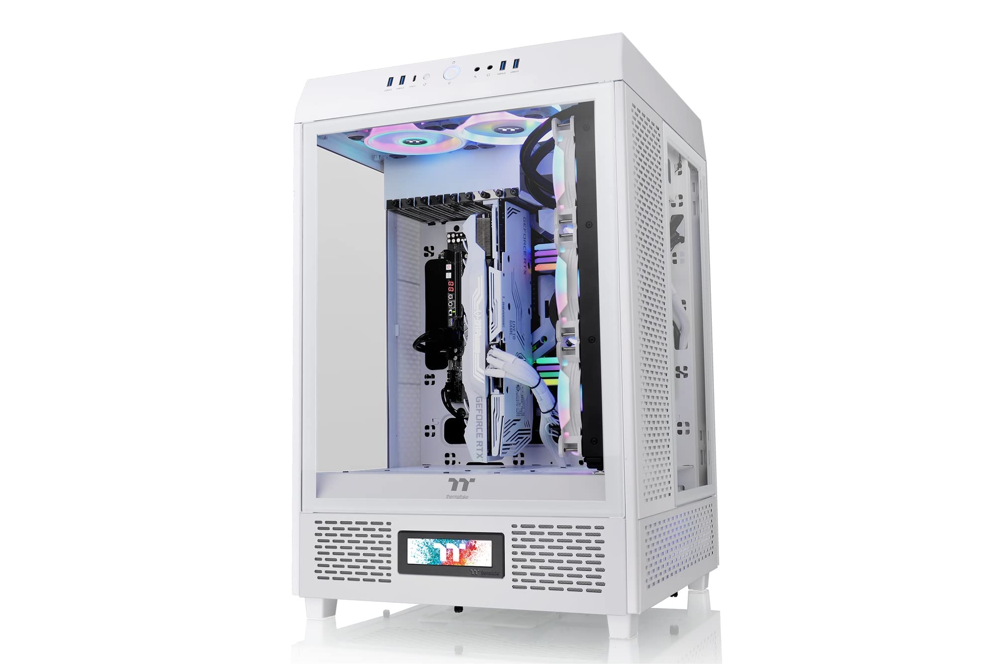 thermaltake-the-tower-500-lcd-panel-kit-snow-3-9-display-f-r-tower-500-steuerbar image 3