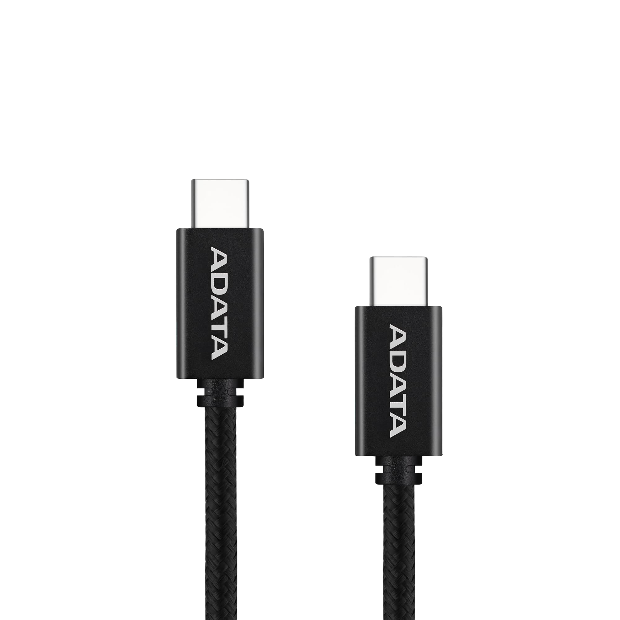 adata-usb-c-zu-usb-c-kabel-100w-pd3-0-qc3-0-nylongewebe-1m-schwarz image 2