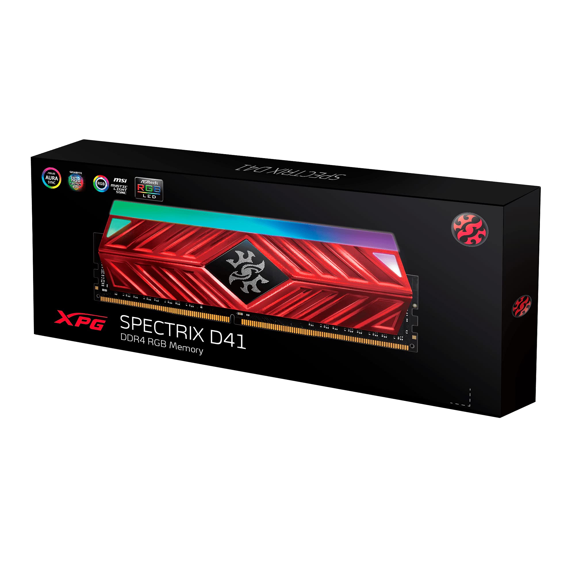 xpg-spectrix-d41-8gb-ddr4-3200mhz-ram-1x-8gb-rgb image 5