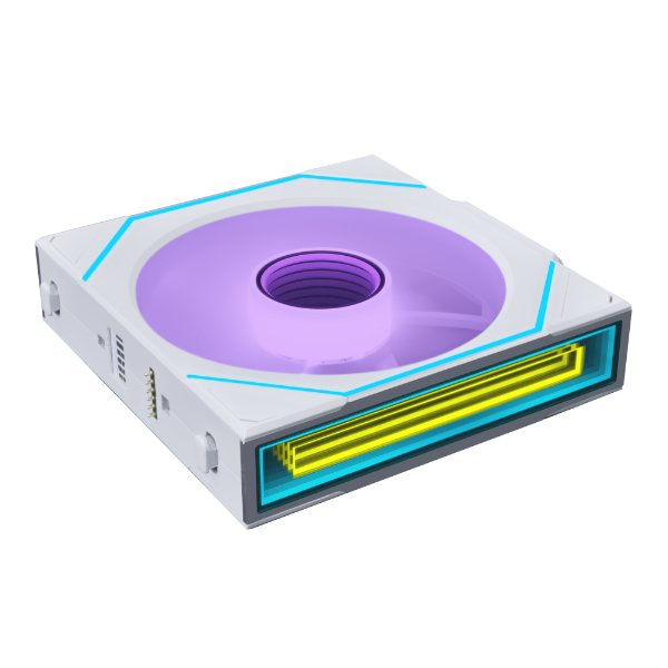 lian-li-uni-fan-sl-inf-wireless-rgb-l-fter-infinity-mirror-l-wireless-sync image 4