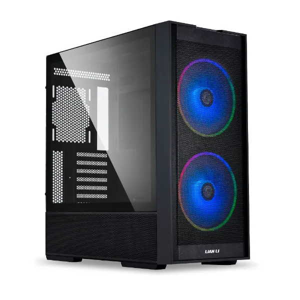 lian-li-lancool-206-airflow-midi-tower-2x-160mm-argb-pwm-mesh-schwarz-wei image 1