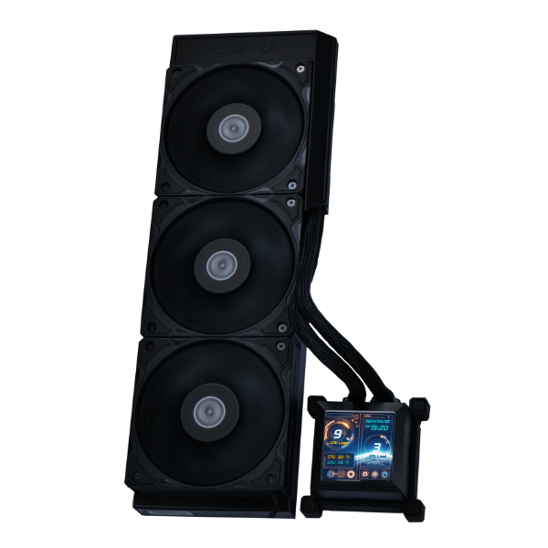 lian-li-hydroshift-lcd-aio-wasserk-hlung-mit-2-88-ips-lcd-und-side-mounted-tubes image 2