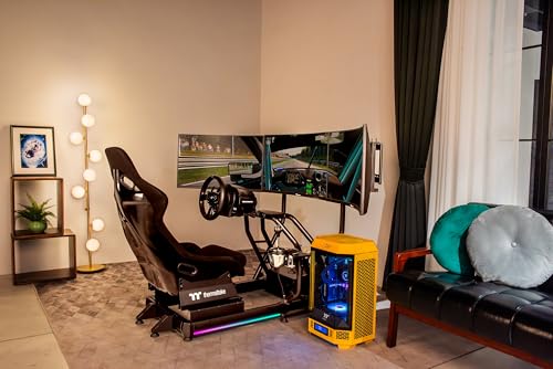 thermaltake-gr500-racing-simulator-cockpit-schwarz-alu-stahl-rig-mit-fiberglas-s image 7