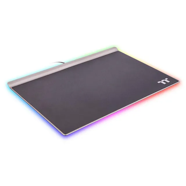 thermaltake-argent-mp1-rgb-gaming-mousepad-359x254-mm-aluminium image 1