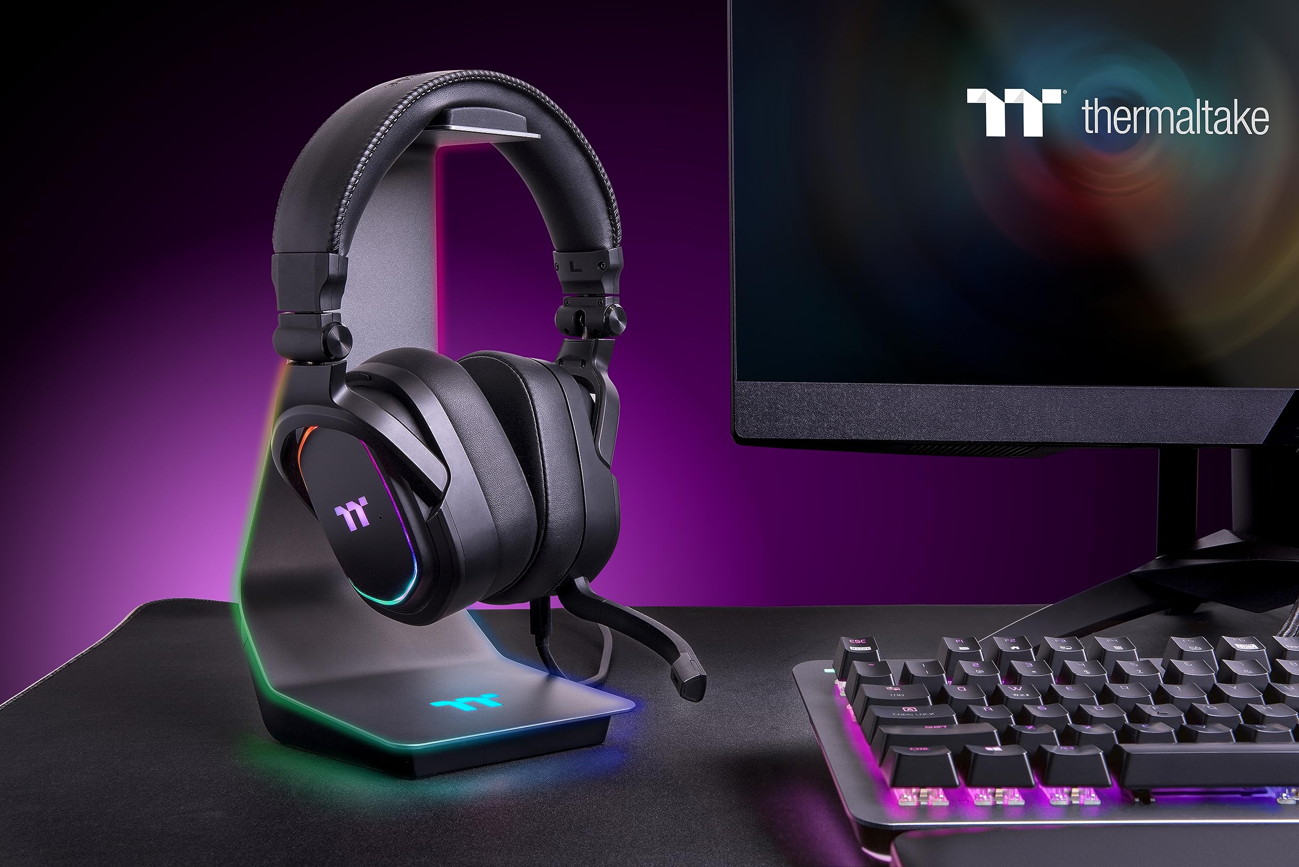 thermaltake-argent-hs1-rgb-gaming-headset-stand-silber-aluminium image 7