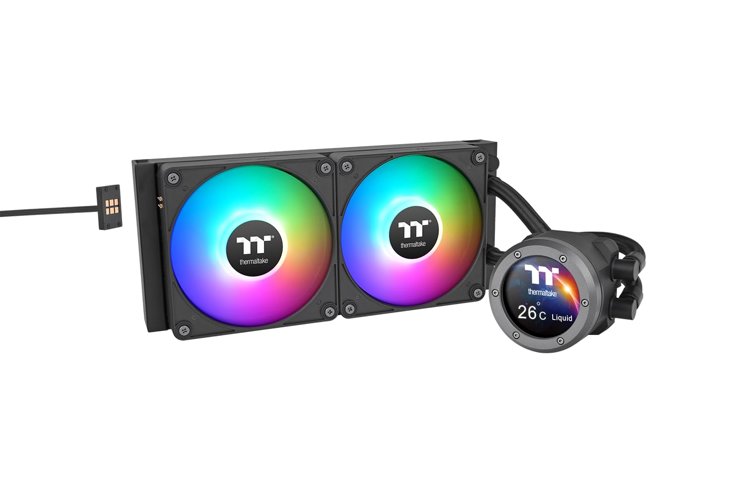 thermaltake-th360-v2-ultra-ex-argb-sync-360mm-aio-cpu-wasserk-hlung-mit-2-1-tft- image 7