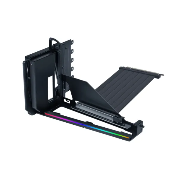 lian-li-vg4v4-vertikale-gpu-halterung-4-slot-kit-schwarz-wei image 1