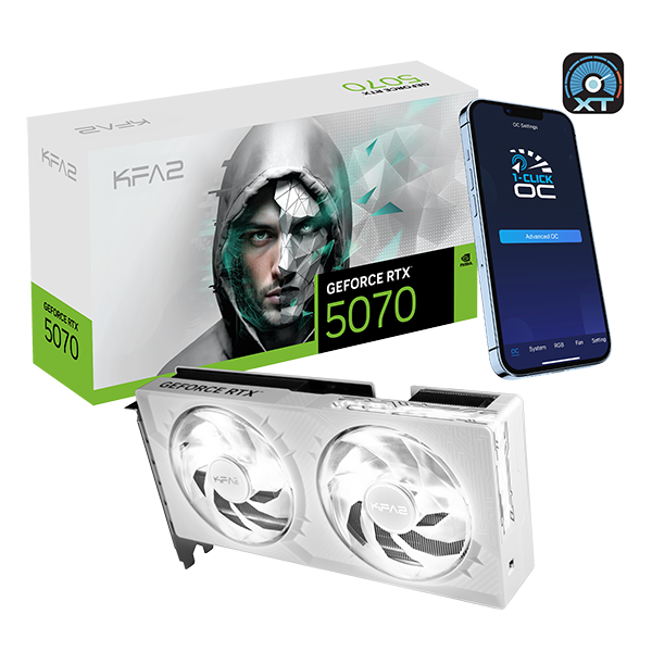 kfa2-geforce-rtx-5070-1-click-oc-white-2x-grafikkarte-wei image 2