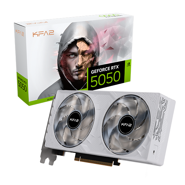 kfa2-geforce-rtx-5050-1-click-oc-white-v2-grafikkarte image 2