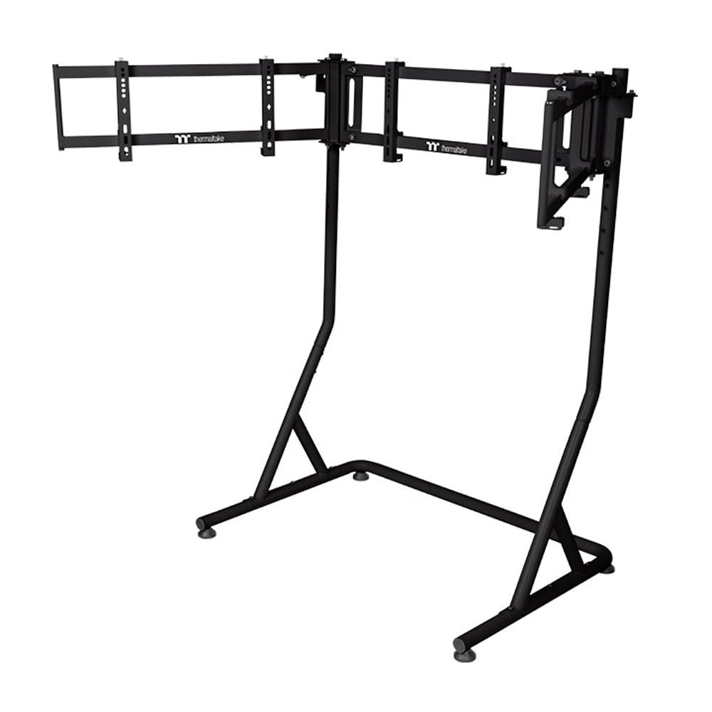 thermaltake-triple-racing-monitor-stand-pro-monitorhalterung-schwarz-f-r-3-monit image 1
