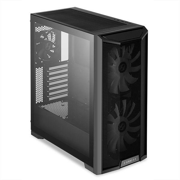 lian-li-lancool-215-midi-tower-2x-200mm-rgb-120mm-l-fter-mesh-schwarz-wei image 6