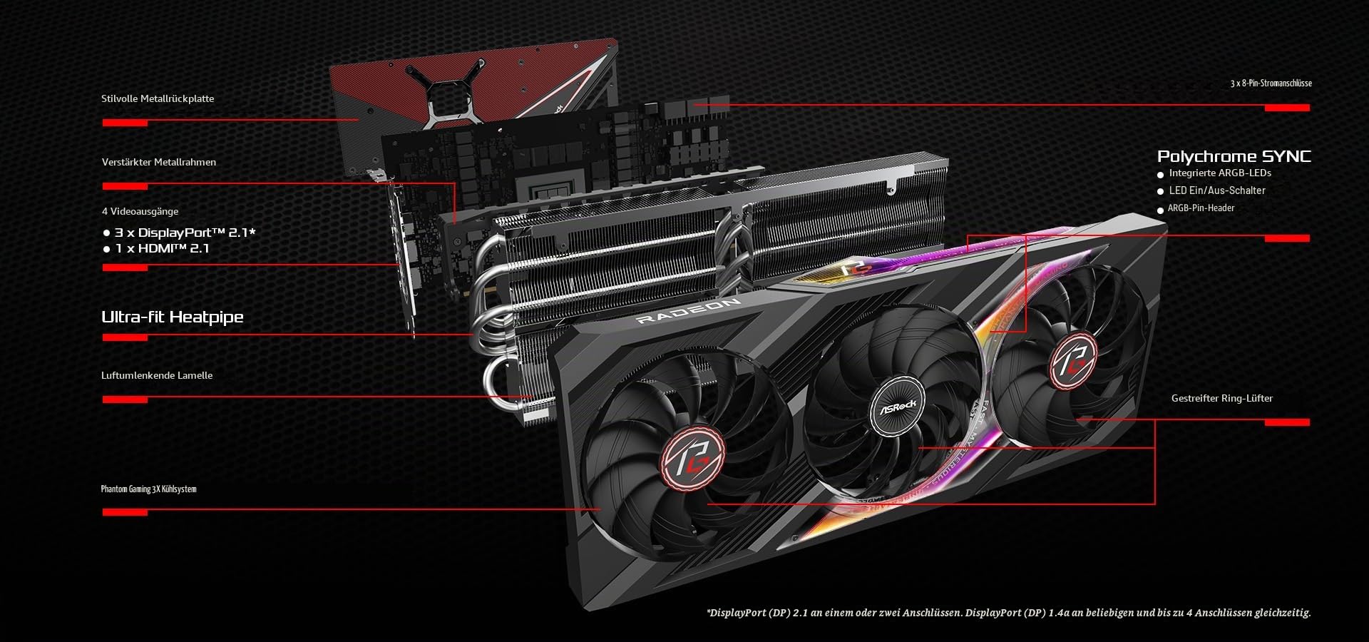 asrock-rx-7900-xtx-phantom-gaming-24-gb-gddr6-grafikkarte image 3