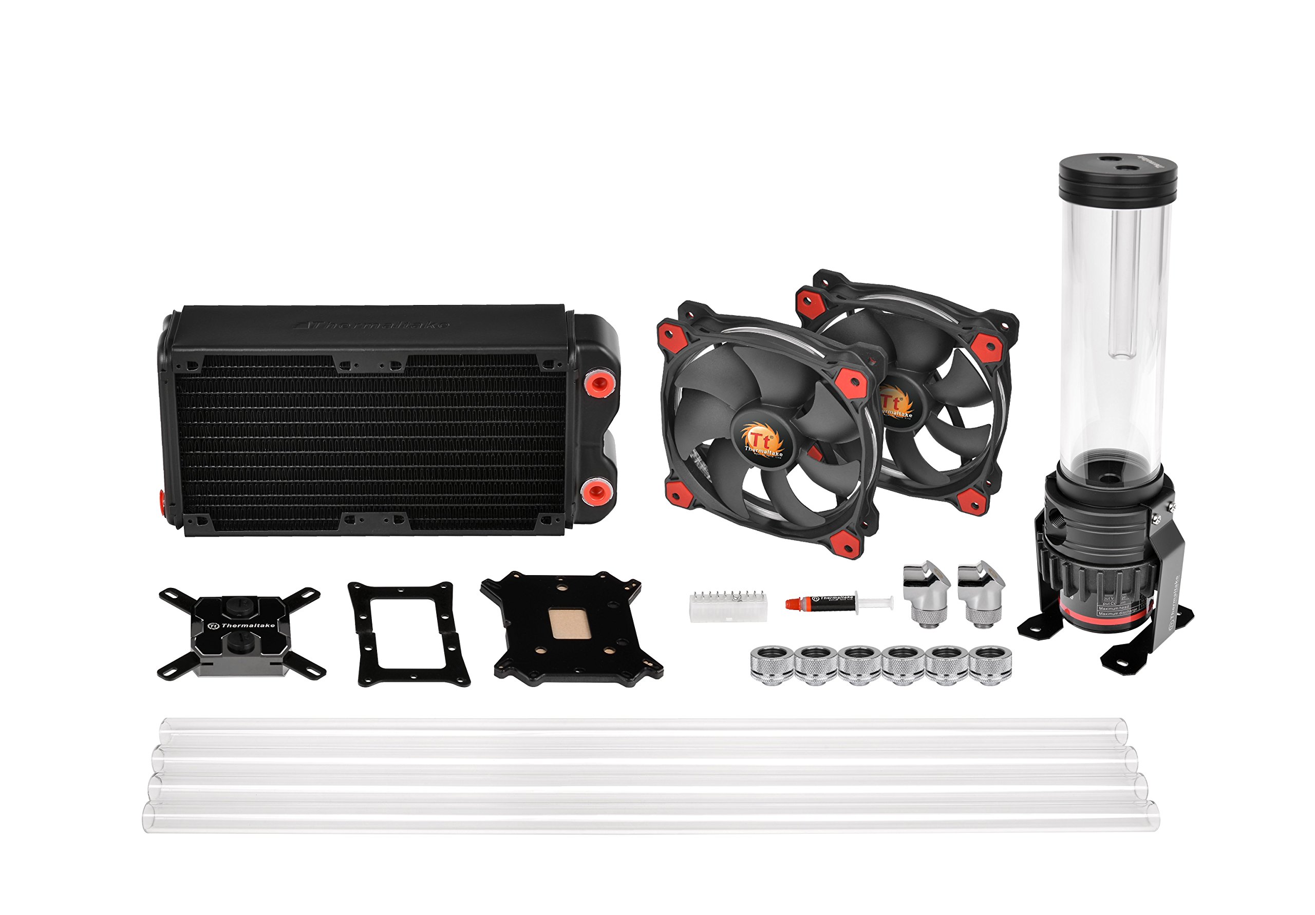 thermaltake-pacific-rl240-d5-hard-tube-lcs-wasserk-hlungsset-rot image 1