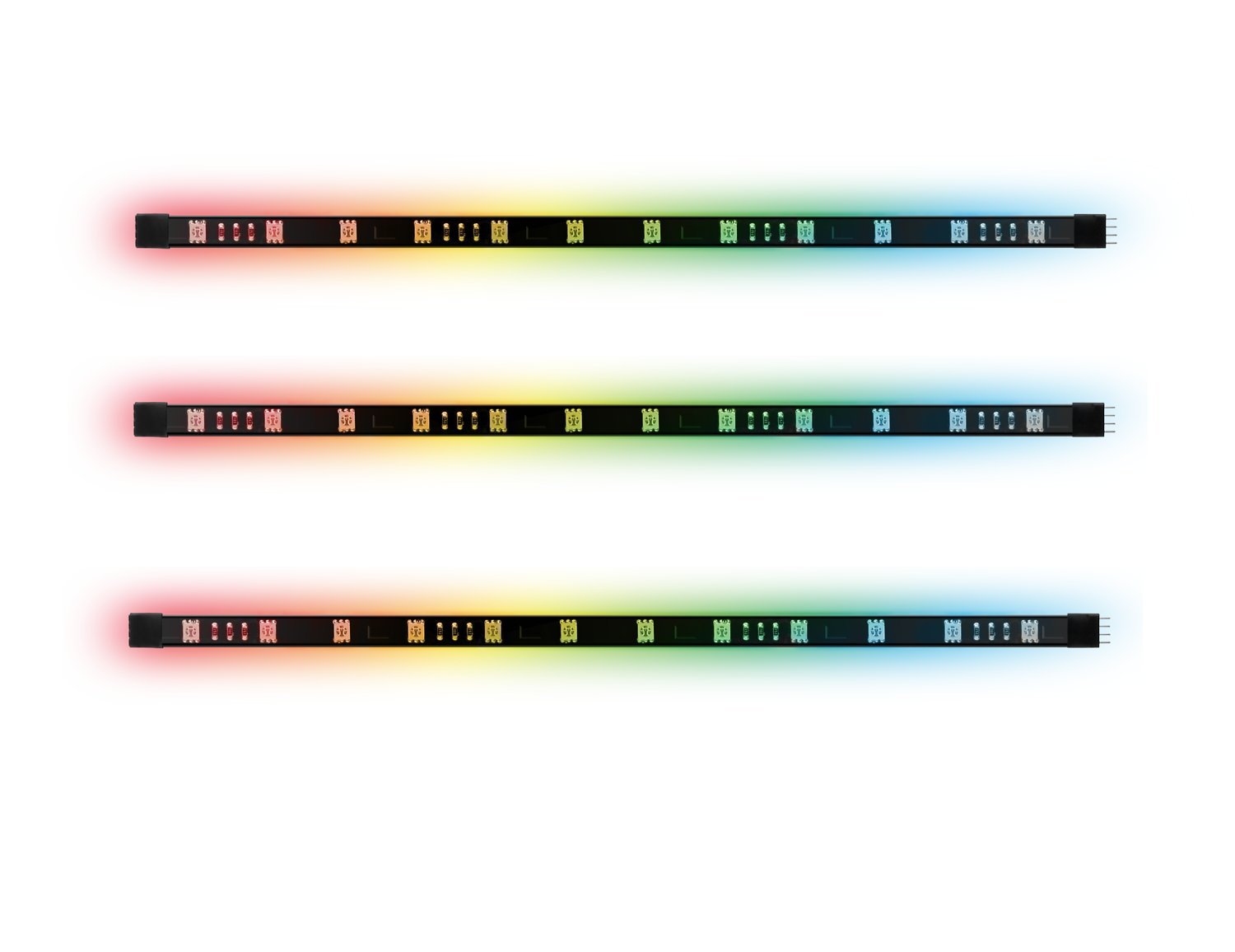 thermaltake-lumi-rgb-plus-led-strip-3er-pack-mit-controller image 2