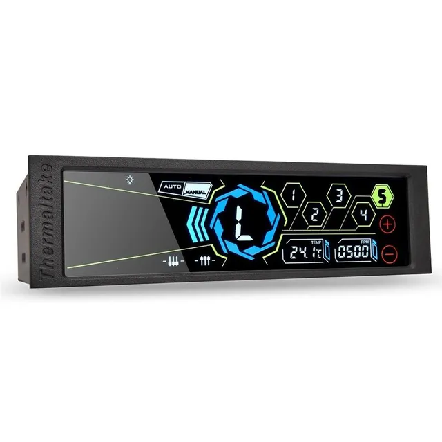 thermaltake-commander-ft-5-5-zoll-touch-l-ftercontroller-schwarz-blau image 1