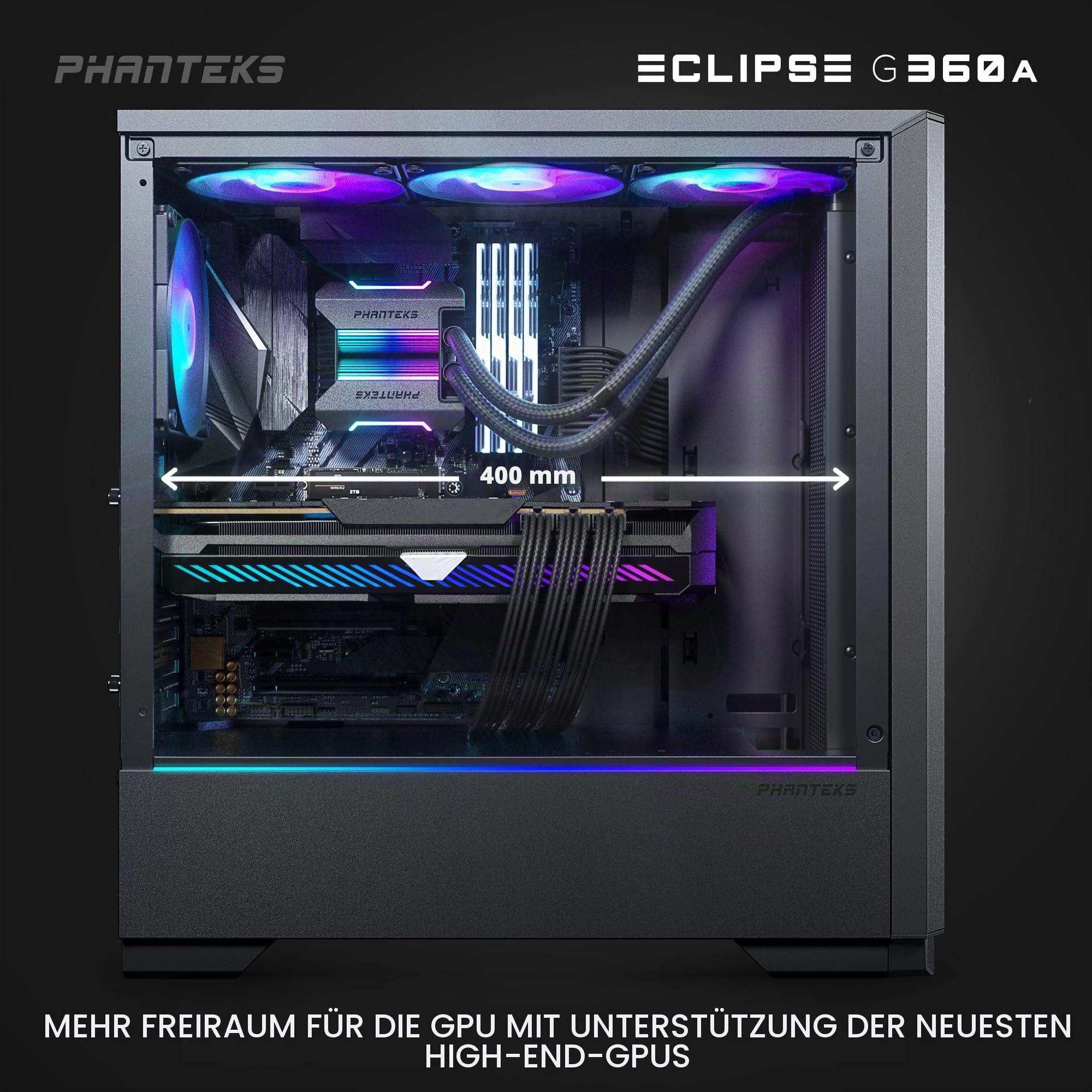 phanteks-eclipse-g360a-eatx-midi-tower-schwarz-mit-glas-und-argb image 2