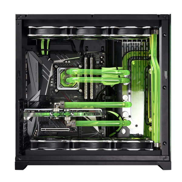 lian-li-o11-dynamic-razer-edition-pc-geh-use-mit-rgb image 2