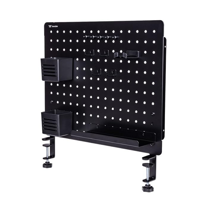 thermaltake-gea-gaming-desk-pegboard-lochbrett-large-black image 4