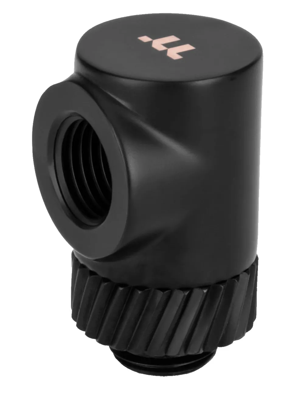 thermaltake-pacific-sf-90-degree-adapter-matte-black-diy-lcs-fitting image 1