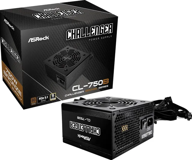 asrock-challenger-cl-750b-750-w-atx-netzteil-80-plus-bronze-pcie-5-1-ready-flach image 1