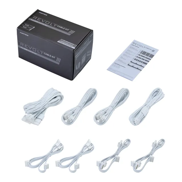 phanteks-revolt-cable-kit-pcie-gen5-starter-set-kabel-set-wei image 1