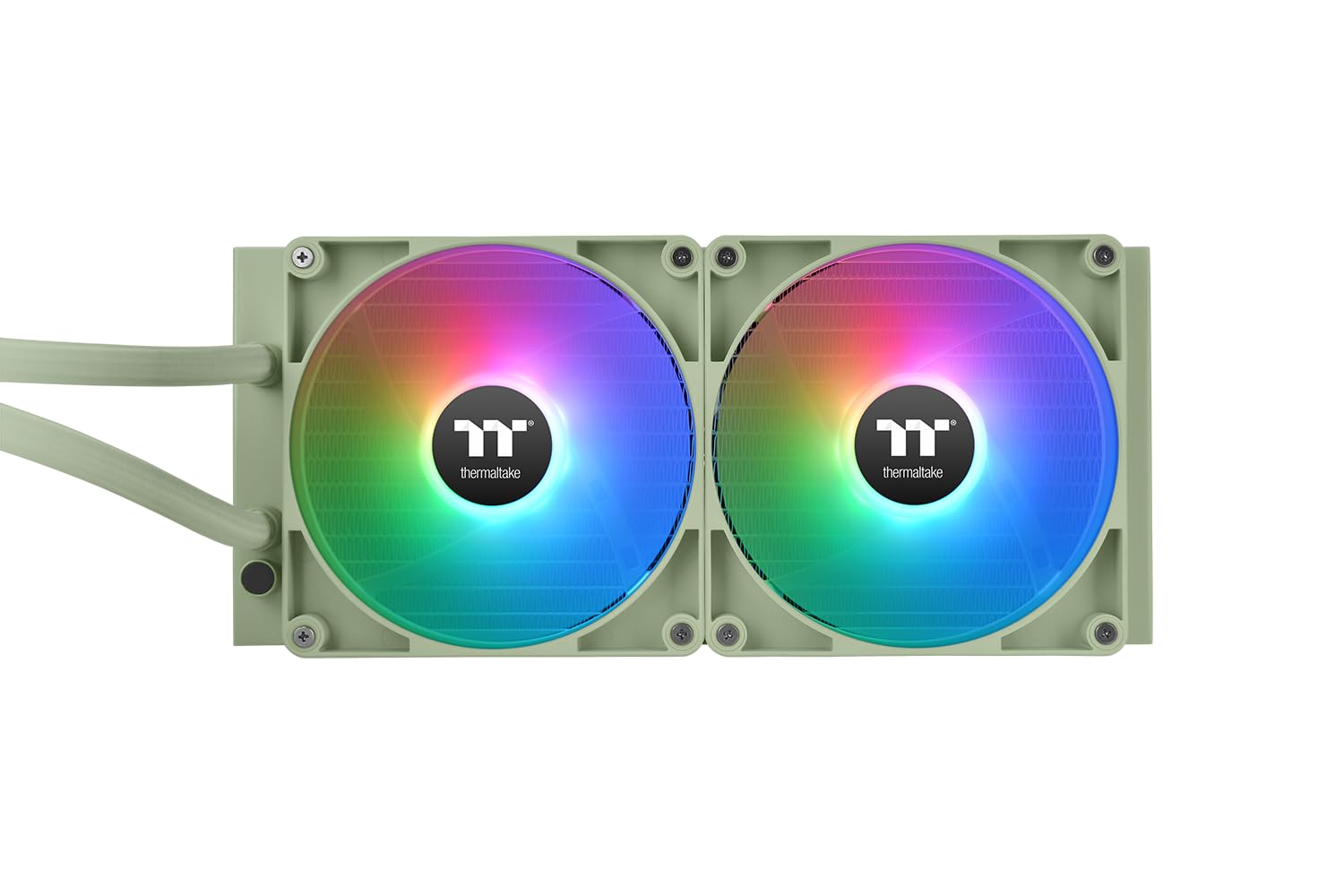 thermaltake-th280-v2-argb-matcha-green-280-mm-aio-wasserk-hlung image 2