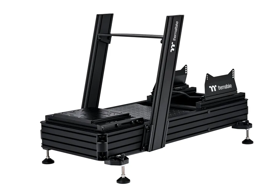 thermaltake-gr900-simracing-cockpit-aluminium-schwarz image 1