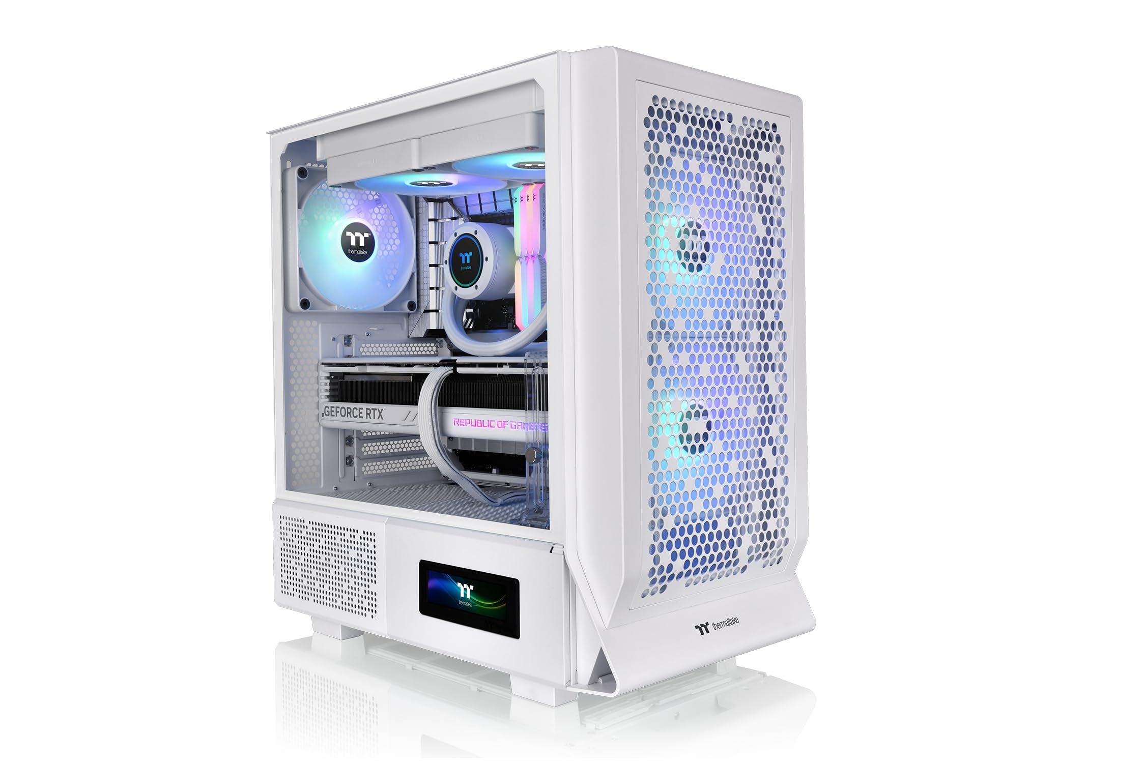 thermaltake-ceres-330-tg-argb-snow-mid-tower-pc-geh-use-tempered-glass-wei image 8