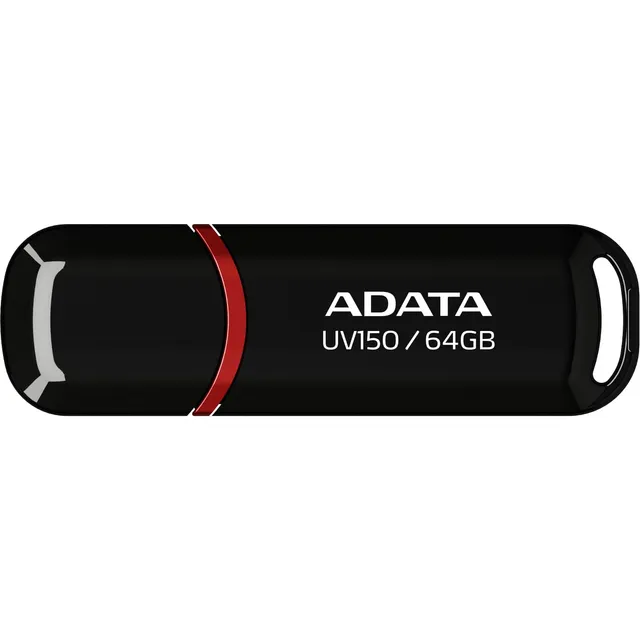 adata-dashdrive-uv150-64gb-usb-stick-schwarz-auv150-64g-rbk image 1