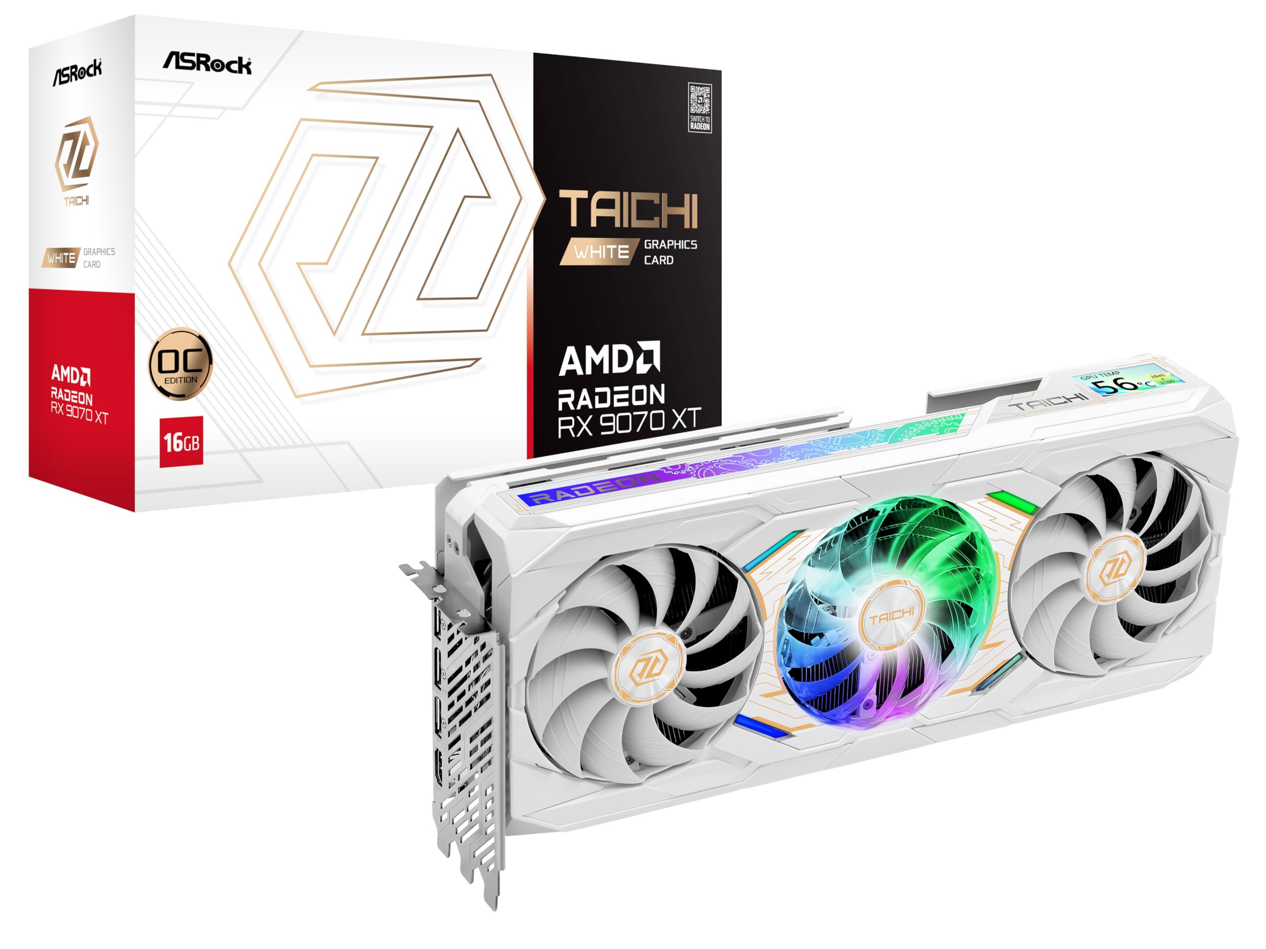 asrock-radeon-rx-9070-xt-challenger-16-gb-oc-grafikkarte-rdna-4-triple-fan image 7