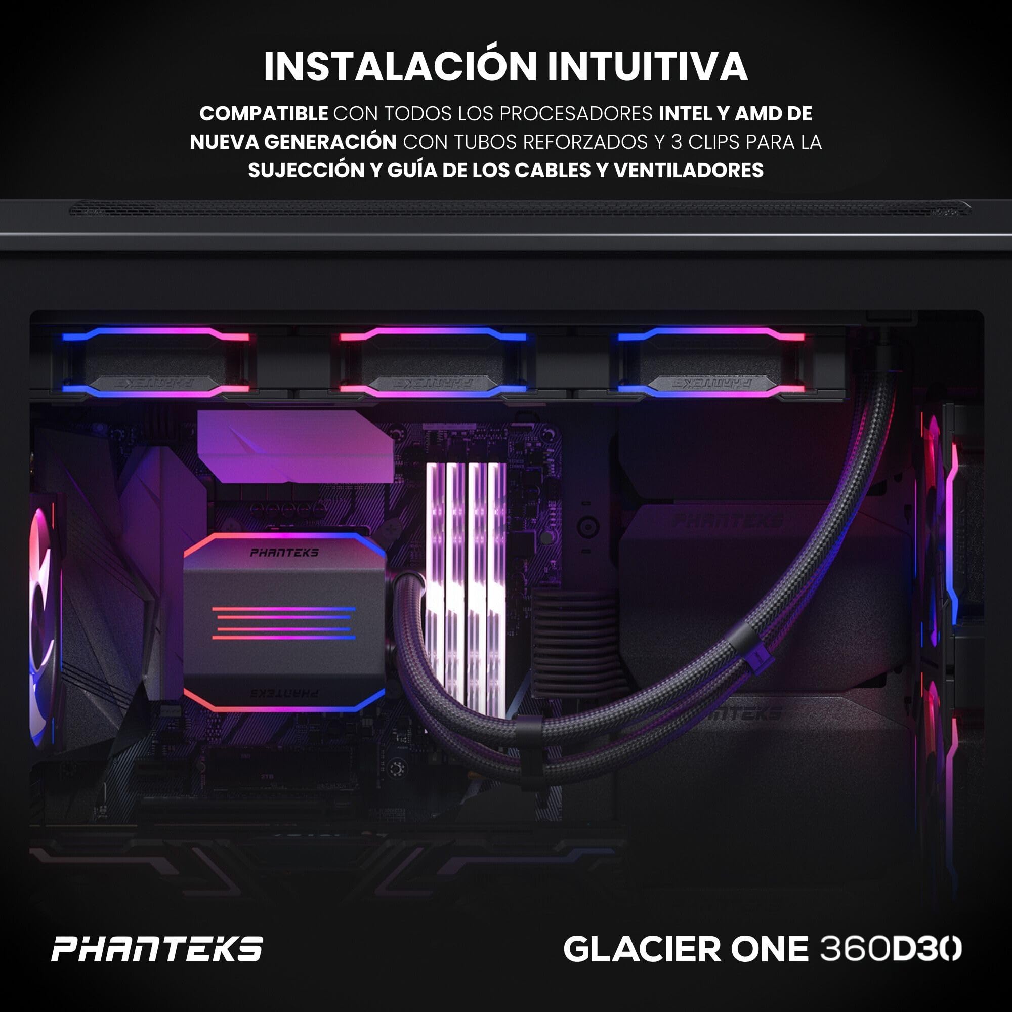 phanteks-glacier-one-420d30-drgb-aio-wasserk-hlung-420-mm-schwarz image 4