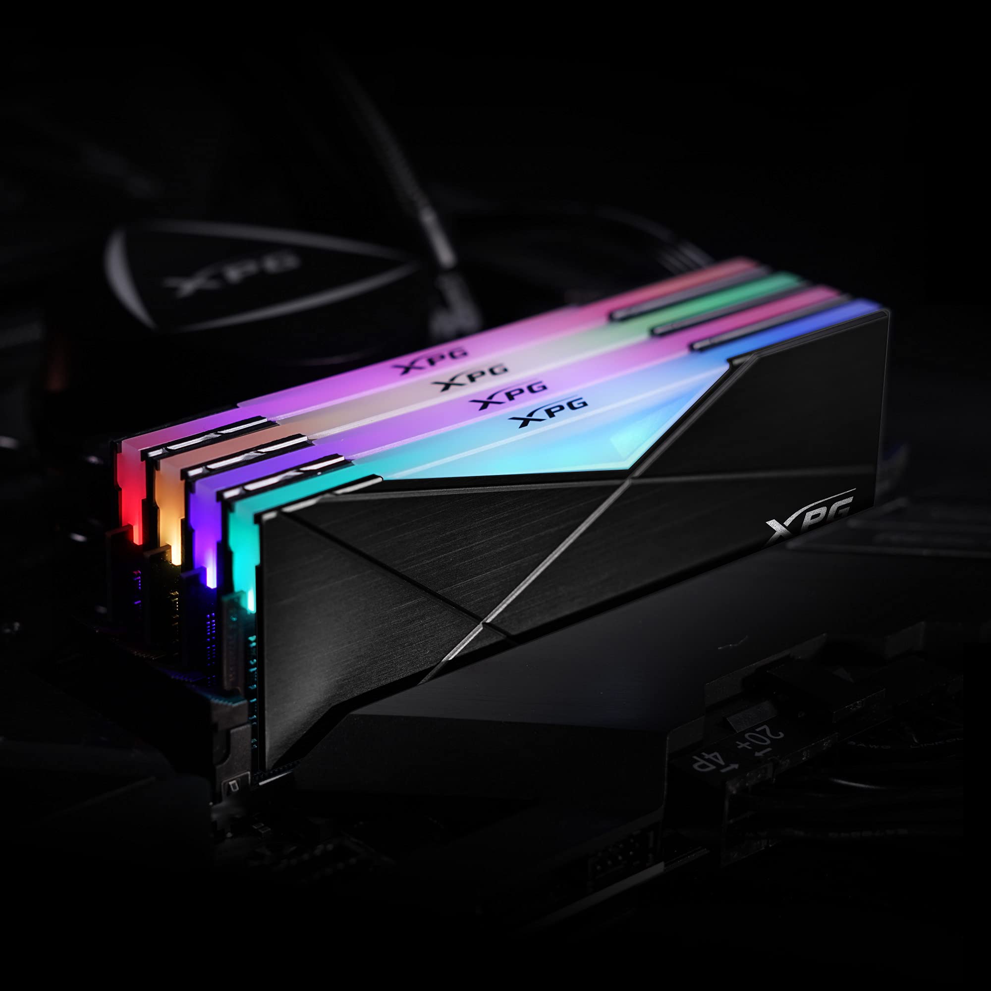 adata-xpg-spectrix-d55-ddr4-rgb-32gb-2x16gb-3200mhz-desktop-arbeitsspeicher-schw image 5