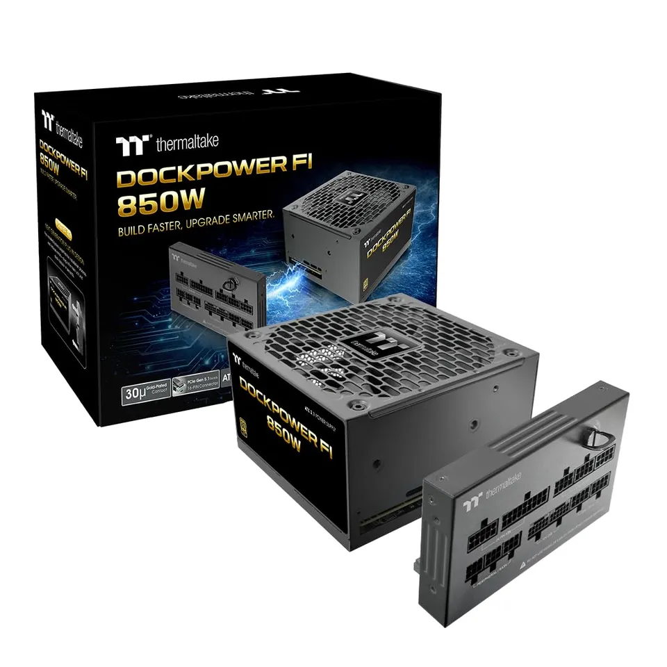 thermaltake-dockpower-fi-850w-netzteil-atx-3-1-pcie-5-1-docking-psu image 1