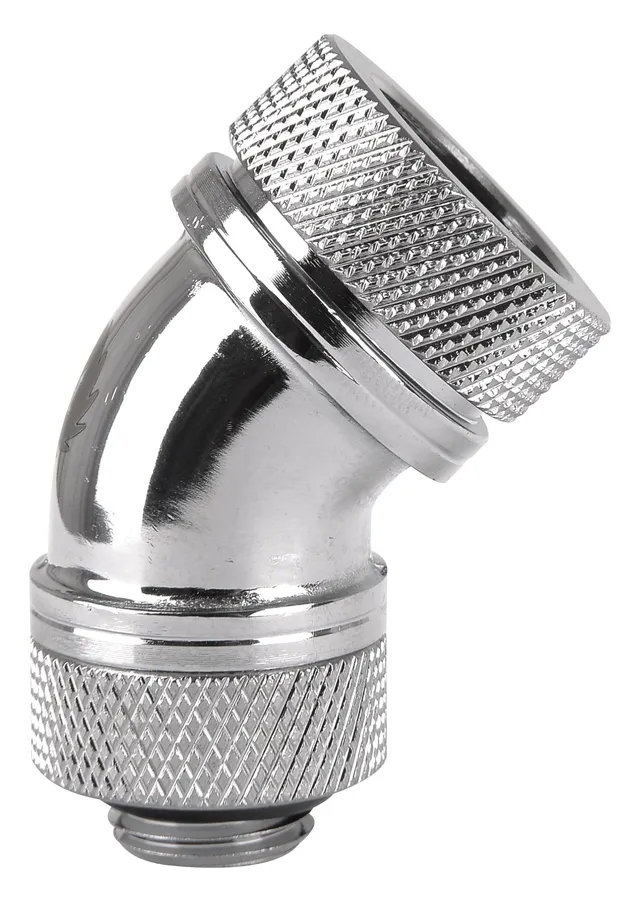 thermaltake-pacific-g1-4-petg-tube-45-degree-16mm-fitting-chrom image 1