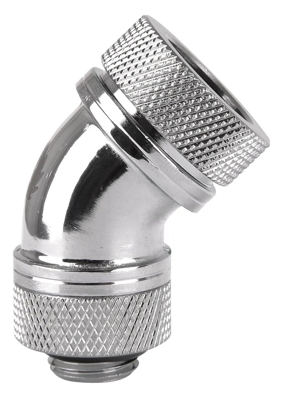 thermaltake-pacific-g1-4-petg-tube-45-degree-16mm-fitting-chrom image 1