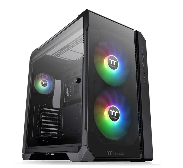 thermaltake-view-51-tg-argb-black-e-atx-pc-geh-use-tempered-glass image 1