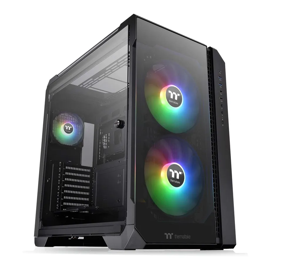 thermaltake-view-51-tg-argb-black-e-atx-pc-geh-use-tempered-glass image 1