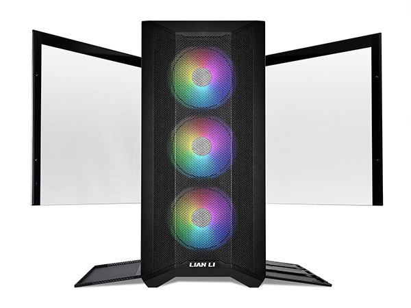 lian-li-lancool-ii-mesh-rgb-midi-tower-pc-geh-use-schwarz image 3