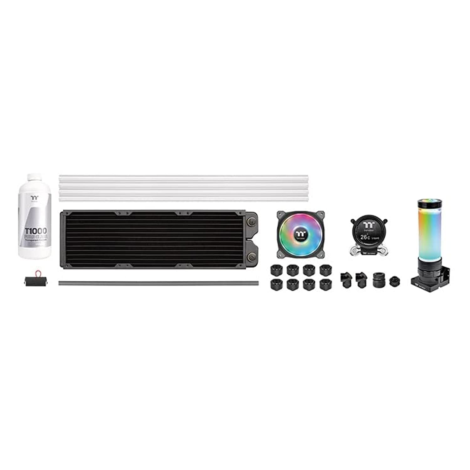 thermaltake-pacific-clm360-ultra-hard-tube-liquid-cooling-kit-360-mm-custom-loop image 1