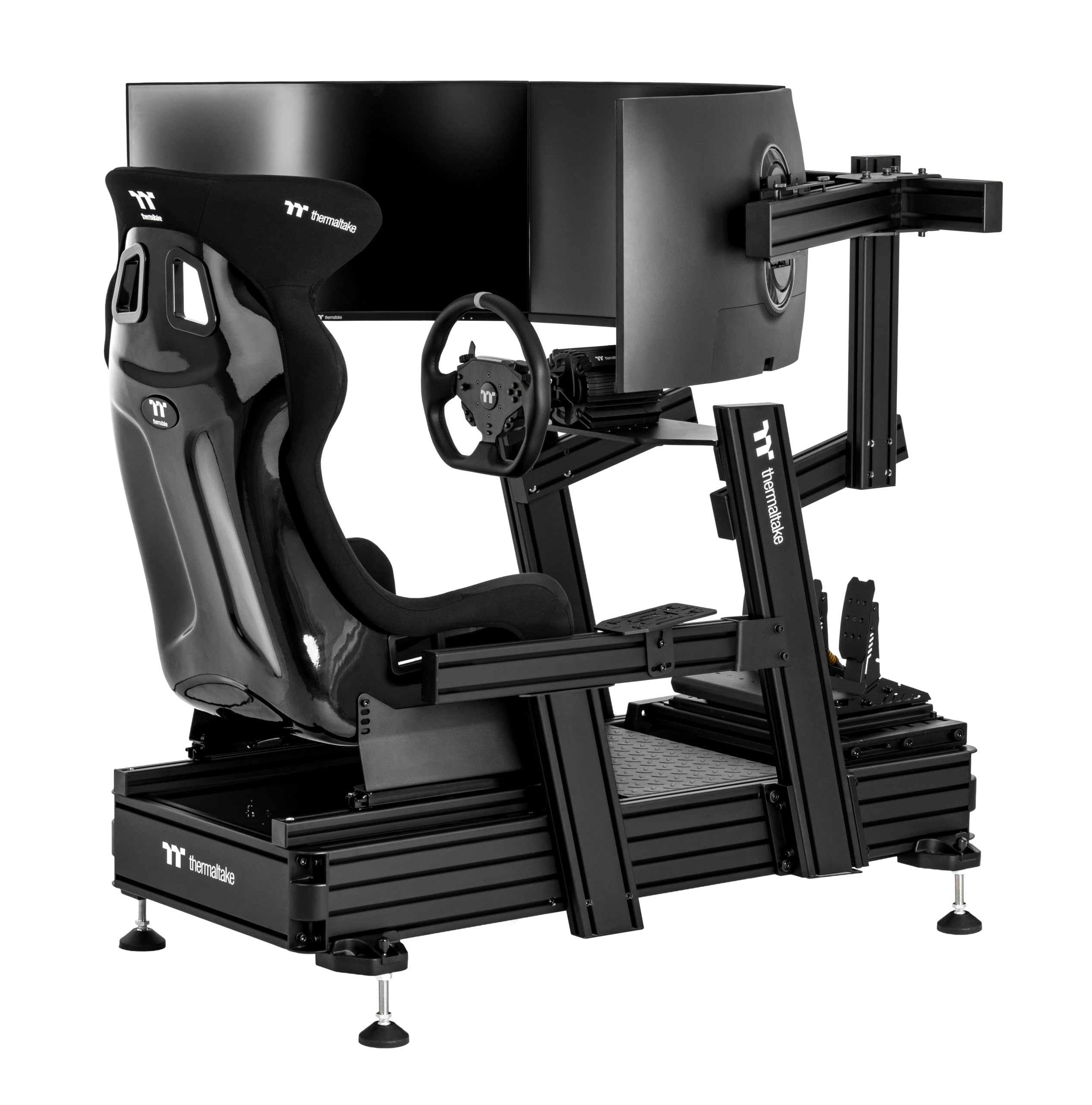 thermaltake-gr900-simracing-cockpit-aluminium-schwarz image 7