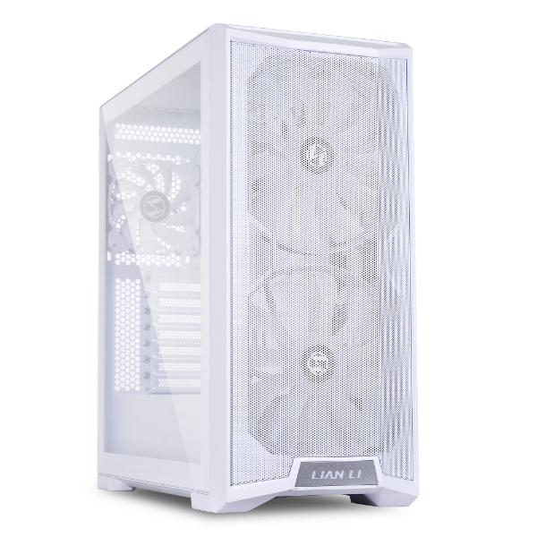 lian-li-lancool-215-midi-tower-2x-200mm-rgb-120mm-l-fter-mesh-schwarz-wei image 3