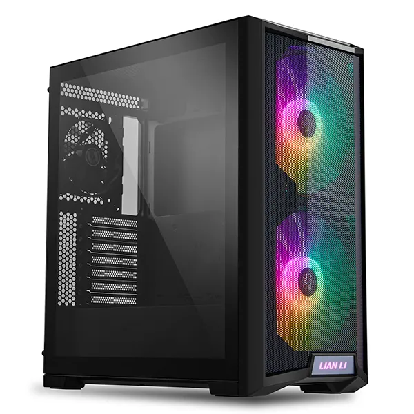 lian-li-lancool-215-midi-tower-2x-200mm-rgb-120mm-l-fter-mesh-schwarz-wei image 1