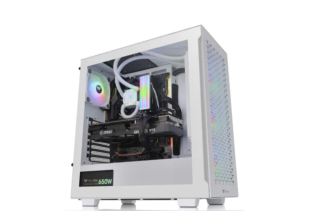 thermaltake-v350-tg-argb-air-mid-tower-atx-mesh-front-tempered-glass-wei image 1