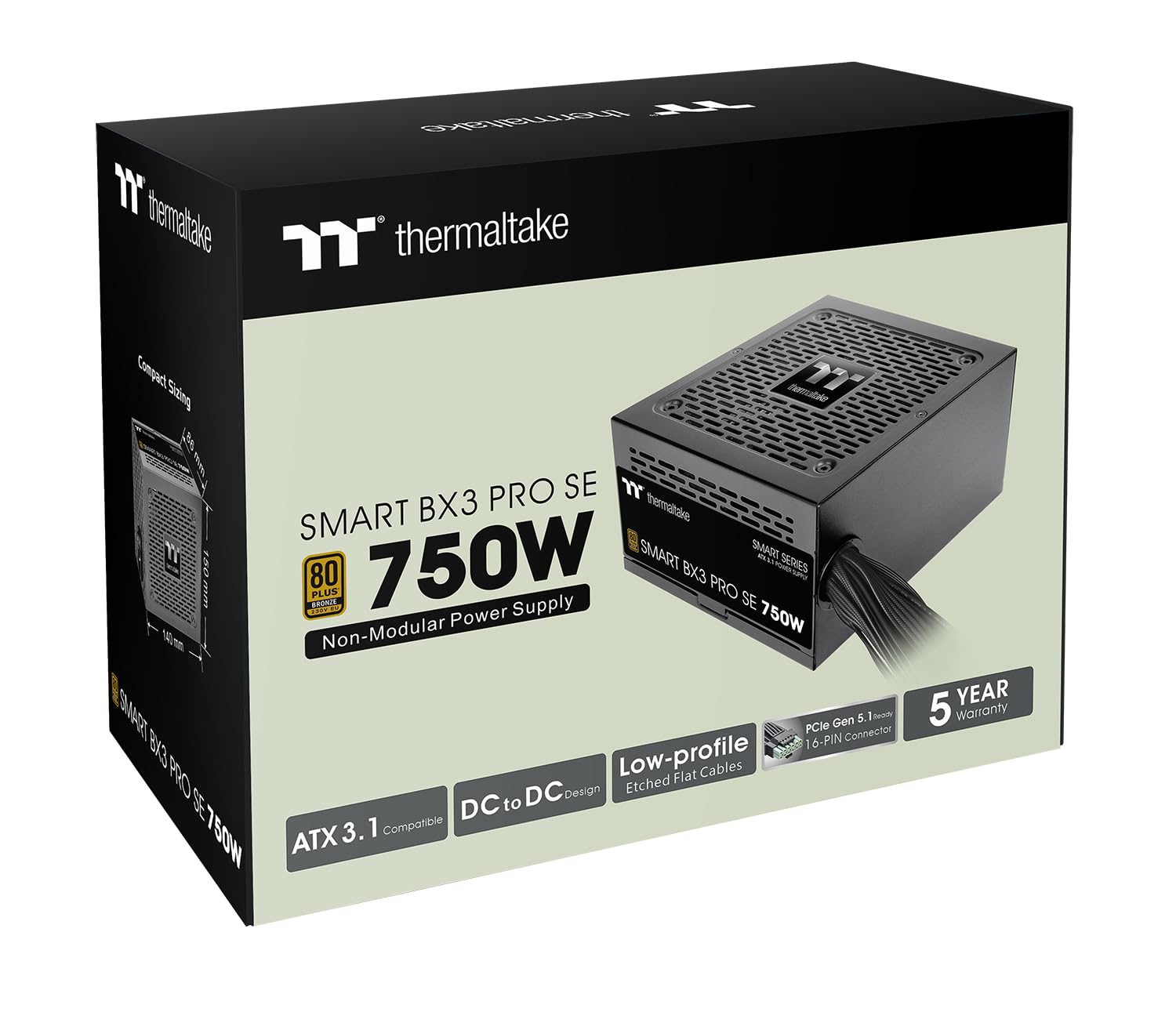 thermaltake-smart-bx3-pro-se-650w-netzteil-80-plus-bronze-non-modular image 2