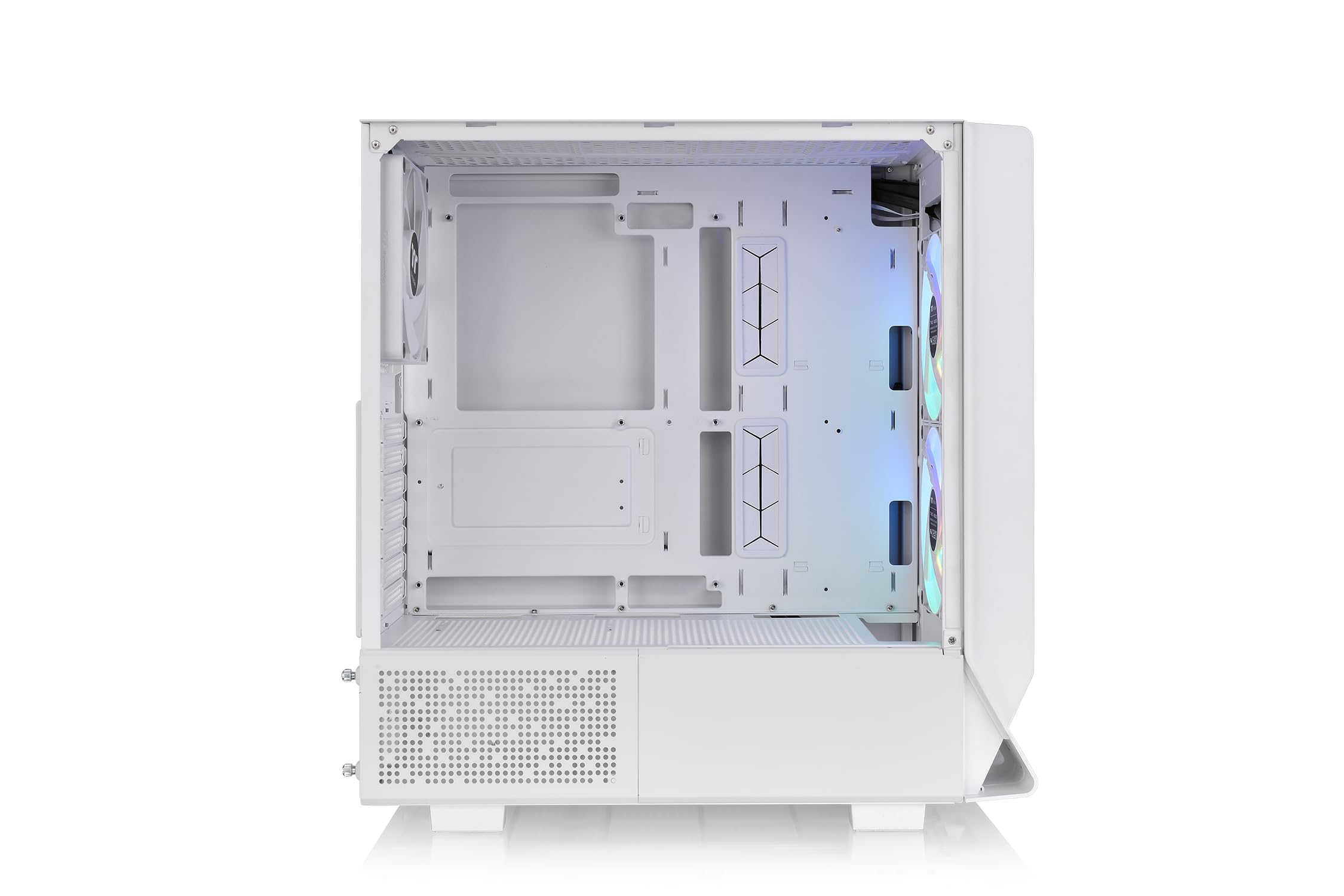 thermaltake-ceres-330-tg-argb-snow-mid-tower-pc-geh-use-tempered-glass-wei image 3