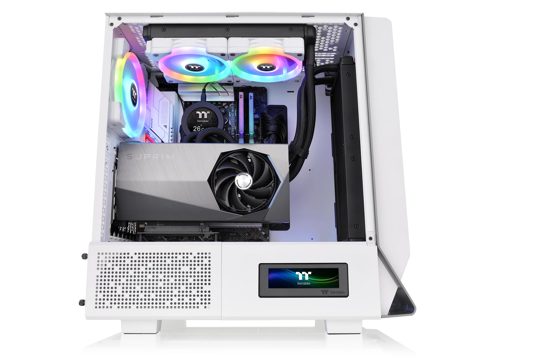 thermaltake-ceres-300-tg-argb-snow-mid-tower-pc-geh-use-atx-e-atx-mesh-front-2-1 image 2
